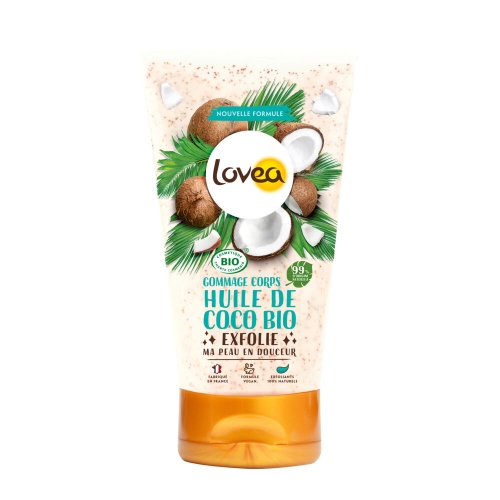 Lovea Bodyscrub Coconut Oil Dry Skin Organic