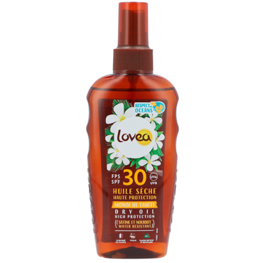 Lovea Sun Protection Dry Oil Tahiti Monoi SPF30 150 Ml