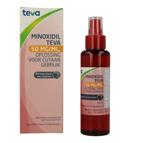 Teva Minoxidil 50mg-ml Oplossing 100 ml