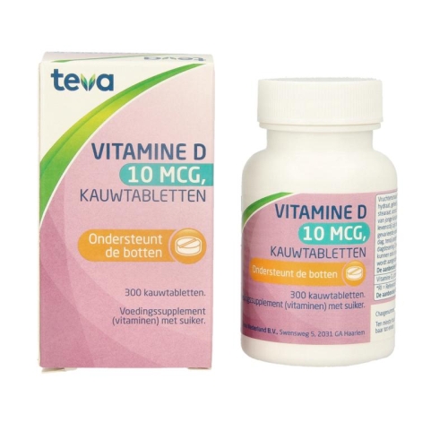 Teva Vitamine D 10 mcg 400IE