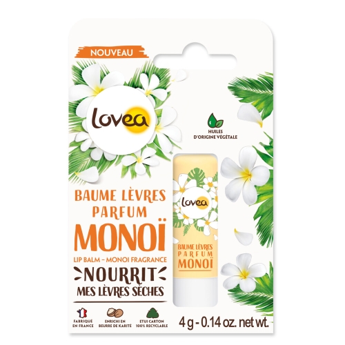 Lovea Lip Balm Monoi Fragrance