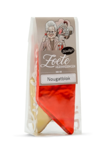 2 Stücke Kindly's Nougatblok Verpakt