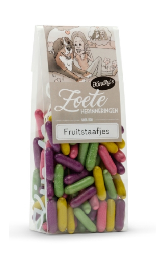 Kindly's Fruitstaafjes Zoete Herinneringen 180 Gramm