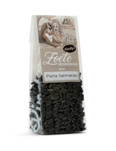  Kindly's Platte Salmiakjes Zoete Herinneringen