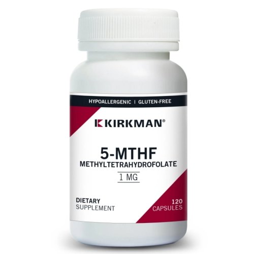 120 capsules Kirkman 5-MTHF 1 mg