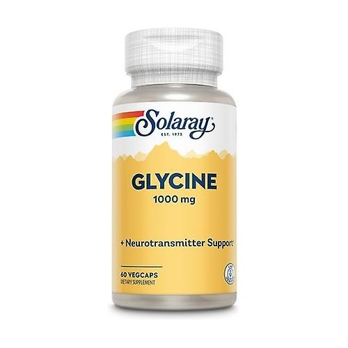 60 Kapseln Solaray Glycine 1000 mg