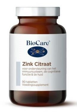 BioCare Zink Citraat 90 tablets