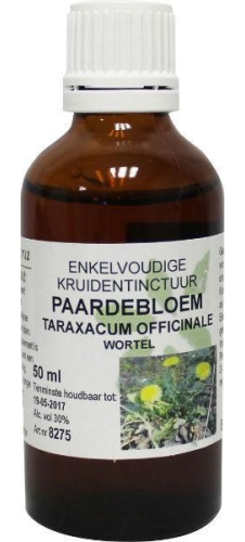 50 ml De Cruydhof Natura Sanat Taraxacum Officinale - Paardebloem Tinctuur