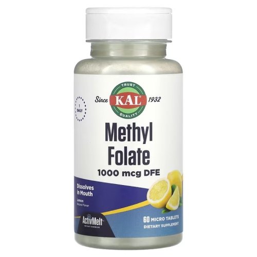 60 zuigtabletten KAL Methyl Folate 1000 mcg