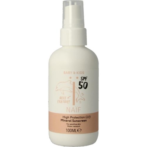 100 ml Naif Baby & Kids Sunscreen SPF50