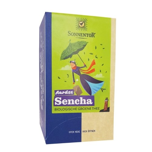 18 Tüte Sonnentor Aardse Sencha Groene Thee Biologisch