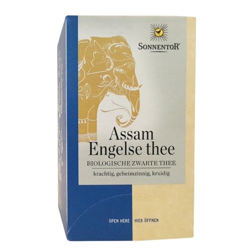 Sonnentor Assam Engelse Thee Biologisch 18 Tüte