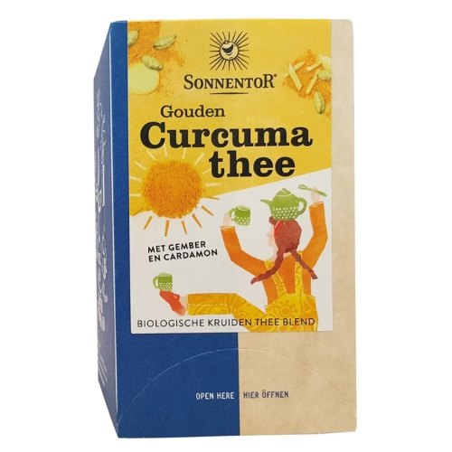 Sonnentor Gouden Kurkuma Thee Biologisch 18 Tüte