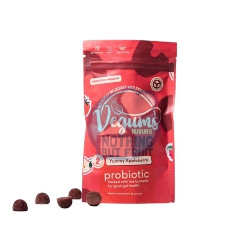 30 gummies Vegums Nothing But Fruit Probiotic Gummies