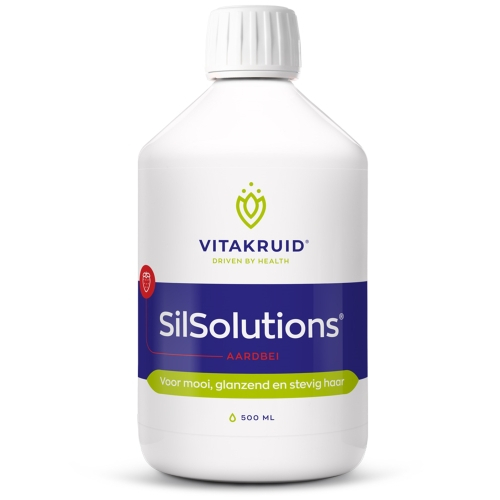 500 Ml Vitakruid SilSolutions Aardbei