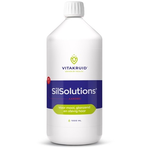1000 Ml Vitakruid SilSolutions Aardbei