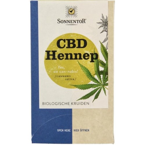 Sonnentor CBD Hennep Thee Biologisch