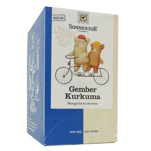 Sonnentor Gember Kurkuma Thee Biologisch 18 Tüte