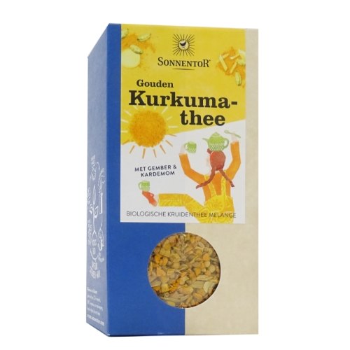120 gram Sonnentor Gouden Kurkuma Thee Los Biologisch