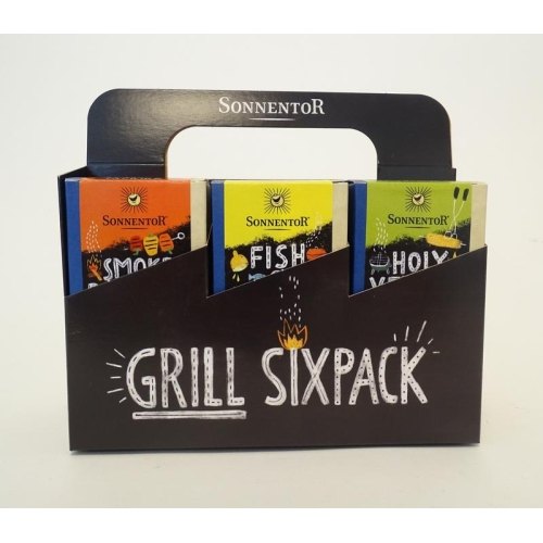 1 Set Sonnentor BBQ Kruiden Sixpack Biologisch
