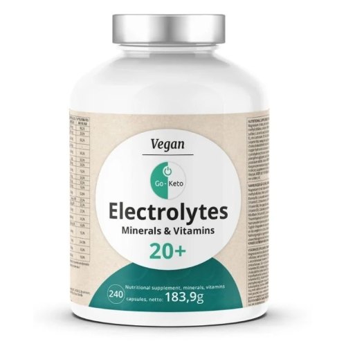 240 capsules Go-Keto Electrolytes Mineralen Vitaminen 20+