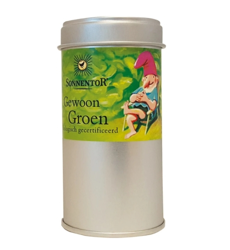 15 Gramm Sonnentor Gewoon Groen Kruidenmix in Metalen Strooibusje Biologisch