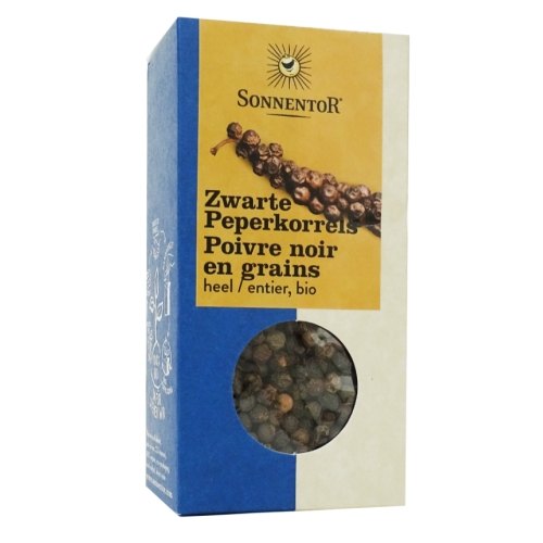 Sonnentor Peperkorrel Zwart Biologisch