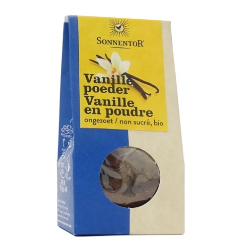 Sonnentor Vanillepoeder Ongezoet Biologisch