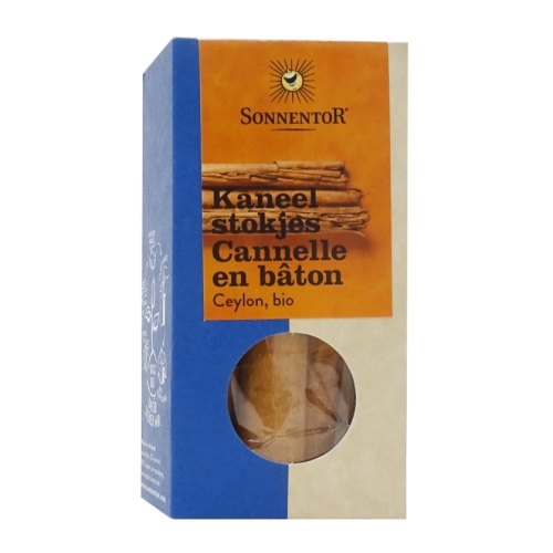 18 gram Sonnentor Kaneelstokjes Biologisch
