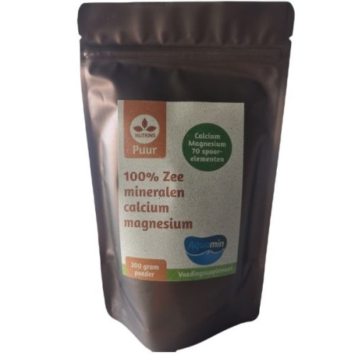 200 Gramm Nutrins 100% Zee Mineralen Calcium Magnesium