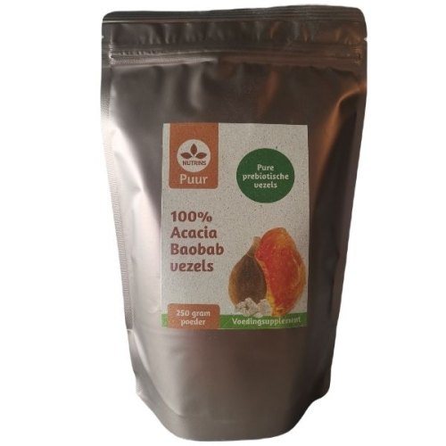 250 Gramm Nutrins 100% Acacia Baobab Vezels