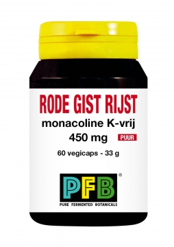 pfb-rode-gist-rijst-monacoline-k-vrij-puur-snp-60-capsules