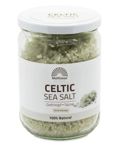 375 gram Mattisson Celtic Sea Salt Gedroogd