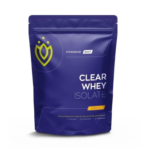 750 gram Vitakruid Sport Clear Whey Isolate Tropical NZVT