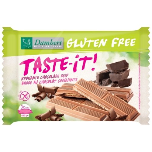 Damhert Glutenvrij Taste-it Snack 3 pack 64,5 Gramm
