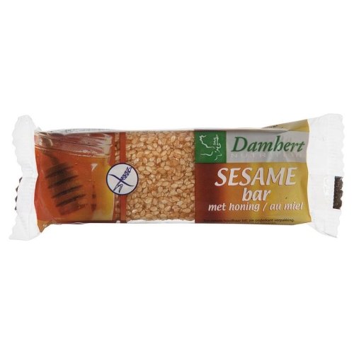 1 Riegel Damhert Glutenvrij Sesambar met Honing