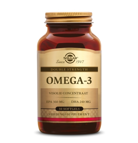 120 softgels Solgar Omega-3 Visolie Double Strength