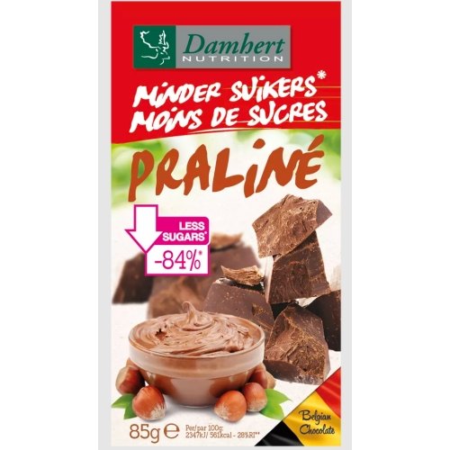  Damhert Minder Suikers Chocoladetablet Praline
