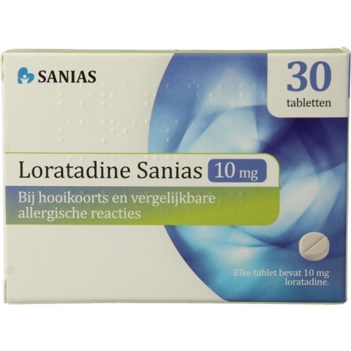 Sanias Loratadine 10 mg 30 tablets