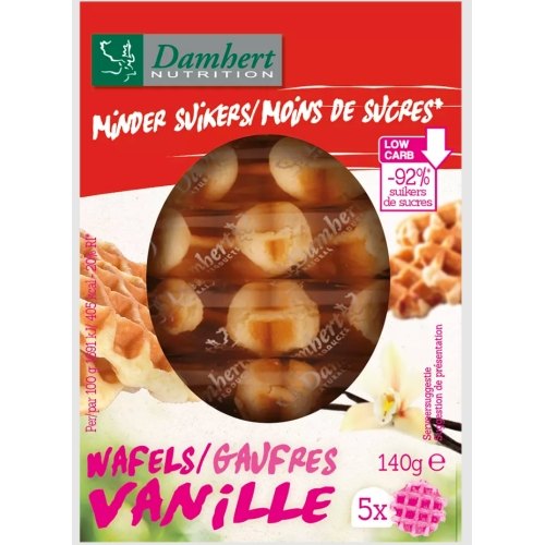  Damhert Minder Suikers Wafels Vanille