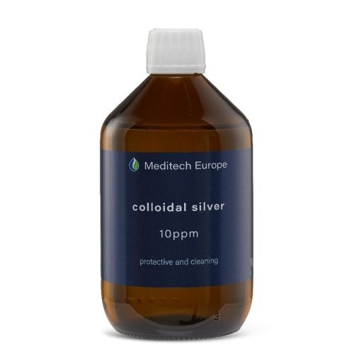 Meditech Colloïdaal Ionic Zilver 10 ppm 500 Ml