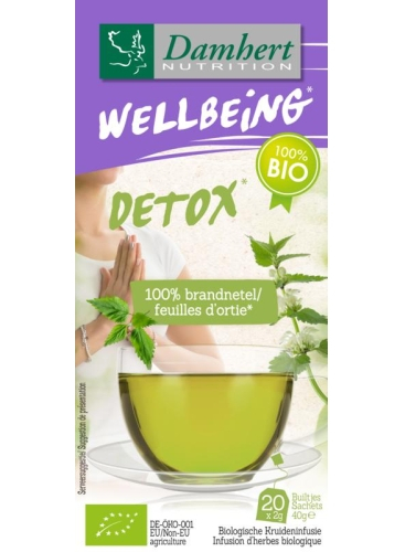  Damhert Wellbeing Thee Detox Brandnetel Biologisch
