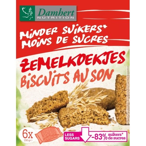  Damhert Minder Suikers Zemelkoekjes