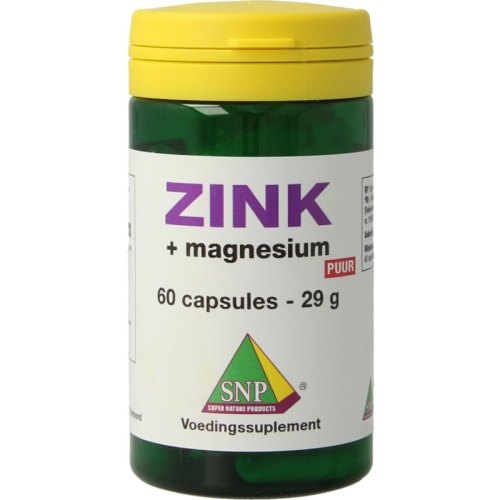 SNP Zink + Magnesium Puur 60 Kapseln