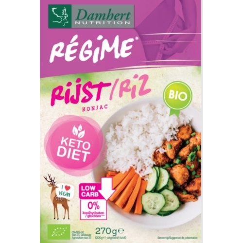 270 gram Damhert Regime Rijst Biologisch