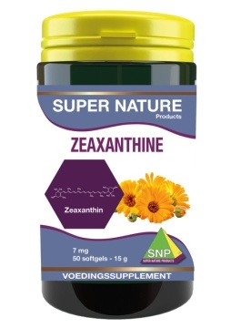 50 capsules SNP Zeaxanthine 7000 mcg