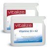 240 capsules Vitalize Vitamine D3 + K2