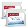 240 capsules Vitalize Vegan Vitamine D3 25 mcg 1000 IE