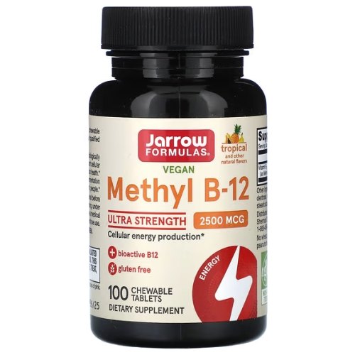 Jarrow Formulas Methyl B-12 2500 mcg Tropical