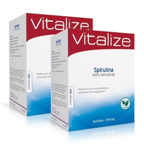  Vitalize Spirulina 500 mg 100% Natuurlijk